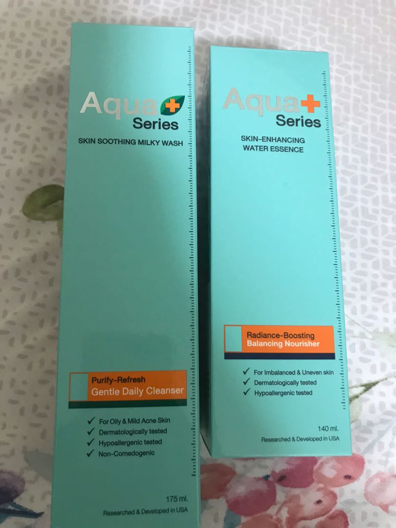 Aqua + series, Beauty & Personal Care, Face, Face Care on Carousell