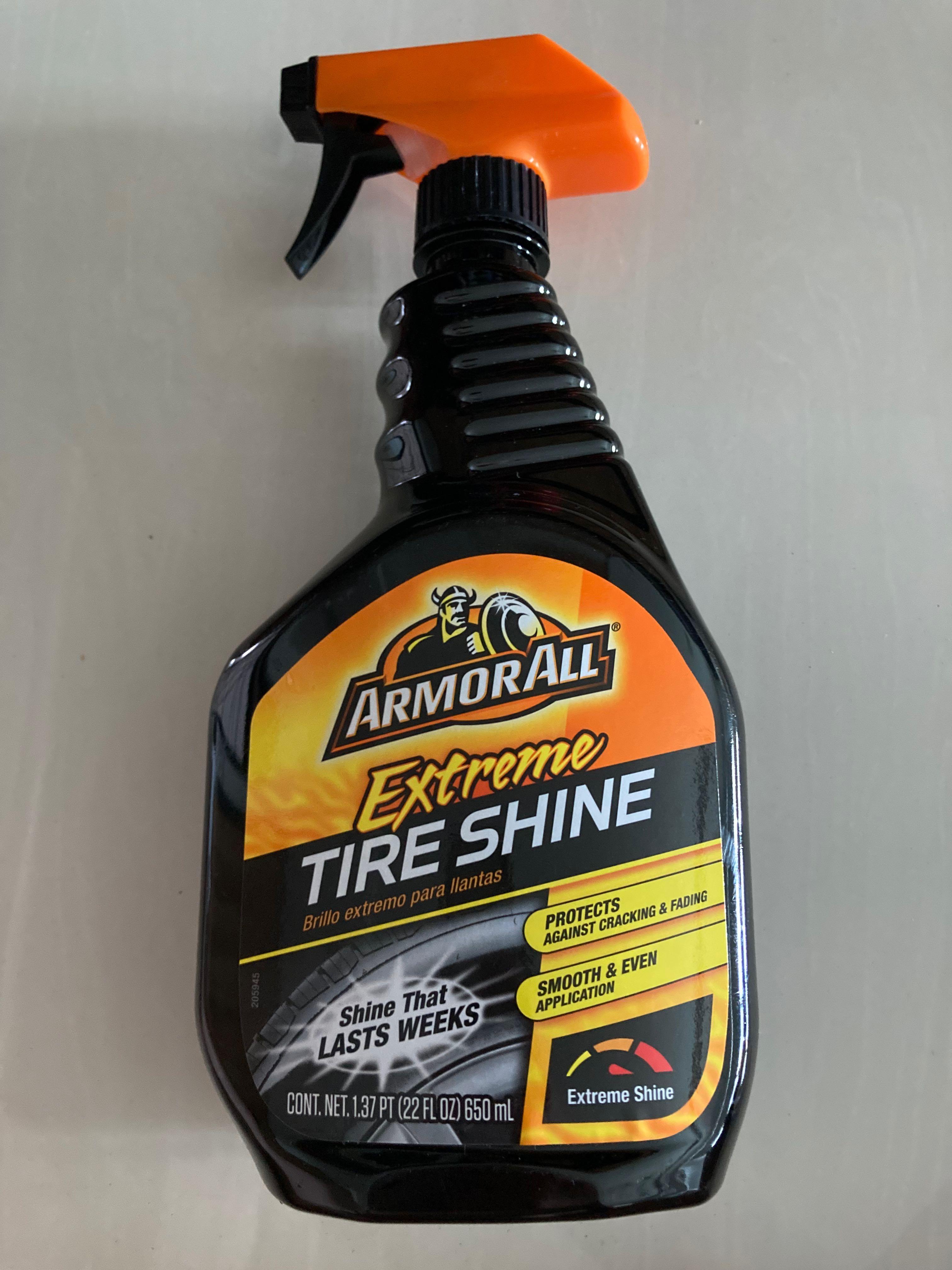 ArmorAll extreme tire shine, Car Accessories, Accessories on Carousell