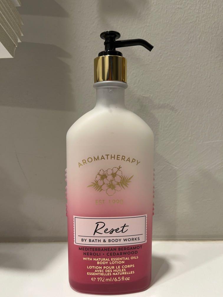 Aromatherapy Bath & Body works (Reset) lotion, Beauty & Personal Care