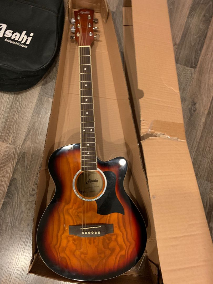 Asahi Guitar, Hobbies & Toys, Music & Media, Musical Instruments on