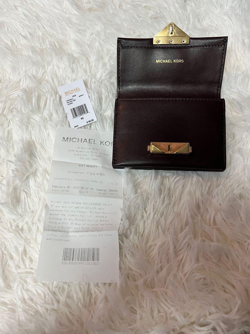 Authentic Pre- Loved Michael Kors Card Holder Small Wallet, Women's  Fashion, Bags & Wallets, Wallets & Card holders on Carousell