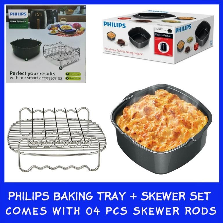 Baking Tray for Philips Air Fryer.. Also available in skewer set