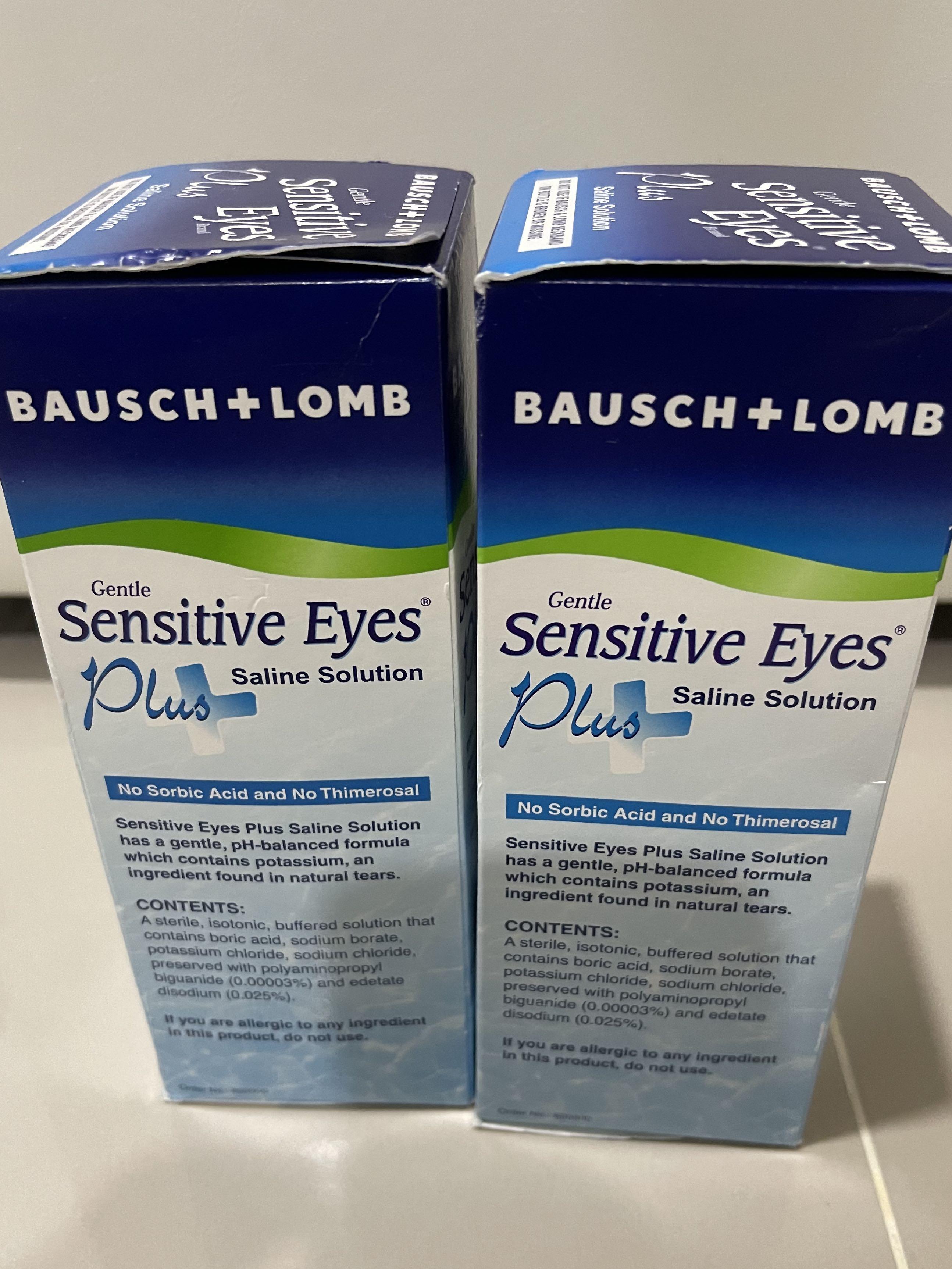 Bausch+Lomb saline solution, Beauty &amp; Personal Care, Vision Care on ...