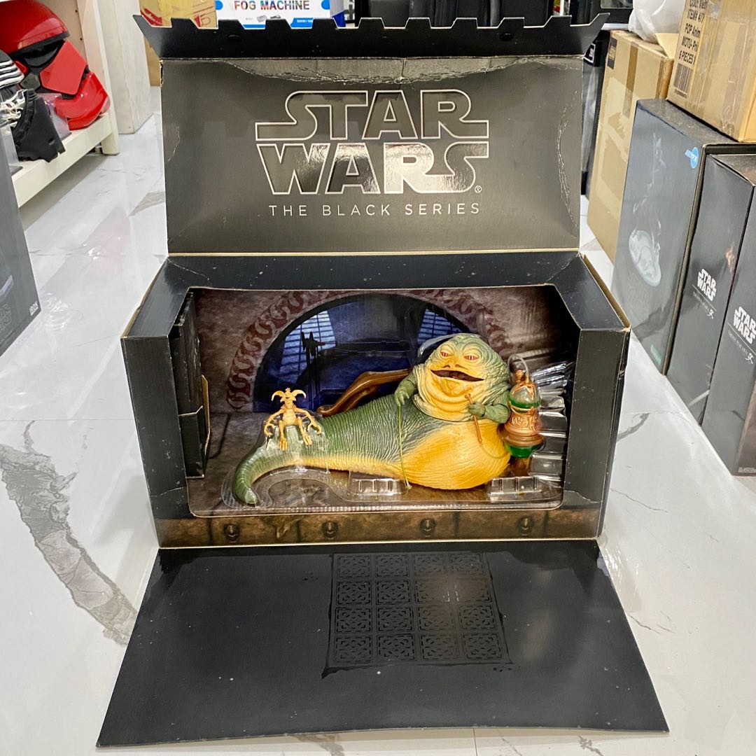 Black Series 2014 SDCC Jabba the Hutt’s Throne Room, Hobbies & Toys