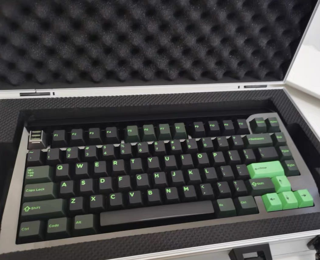 Black/Green Keycaps Set Mechanical Keyboard 機械鍵盤鍵帽, 電腦＆科技, 電腦周邊及配件, 電腦 ...