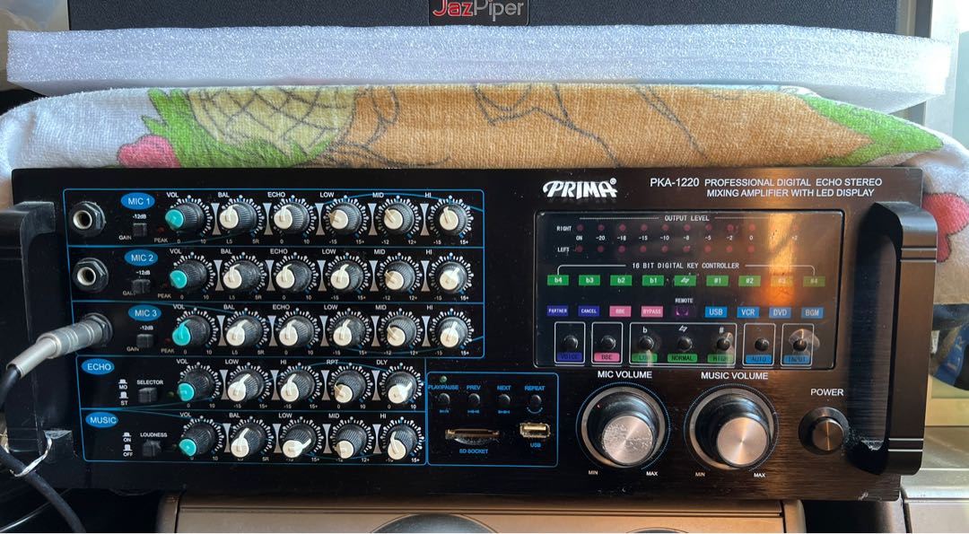 BMB Karaoke System with Pixma professional Mixing Amplifier, Audio