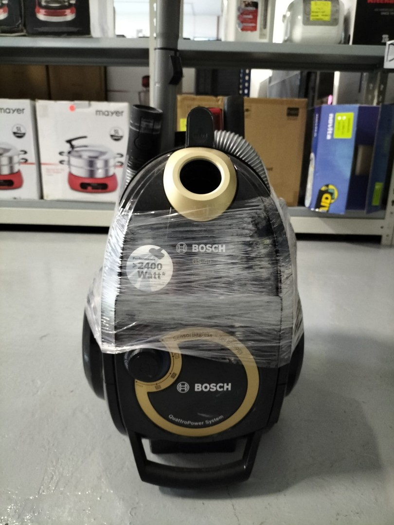 Bosch BAGLESS VACUUM CLEANER GS40 HEPA FILTER QUATTRO POWER SYSTEM, TV