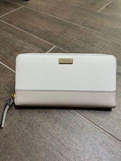Brand new Kate Spade Neda Wallet in white and pink
