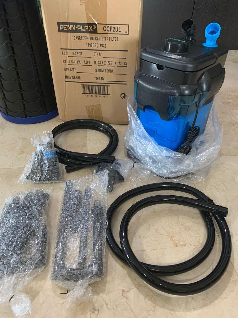 Penn plax cascade deals canister filter 700