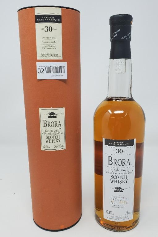 Brora 30 Year Old 2002 1st Release 布羅拉2002 30年第一版, 嘢食& 嘢
