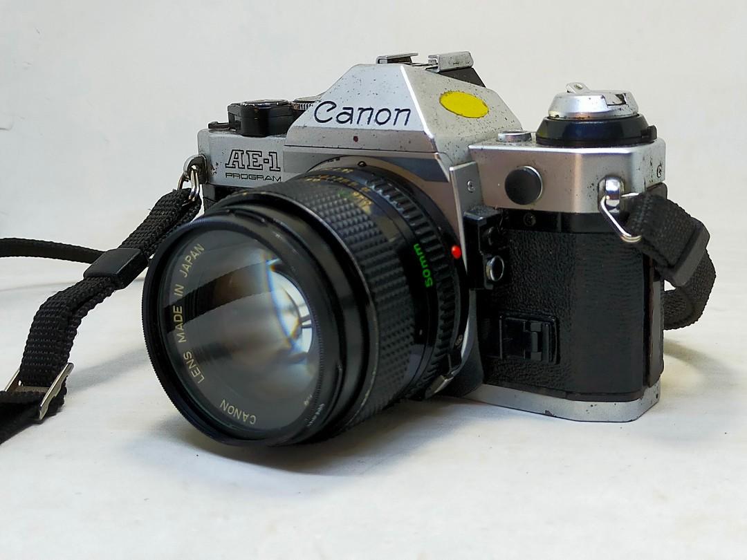 canon ae1 program with 50mm f1.4 lens (Category: Cameras) located in Manila. Submitted by ultimogizmos (Listing ID 1169103783, Image 3). Description: canon ae1 program with 50mm f1.4 lens excellent condition no issue last price actual pics posted.