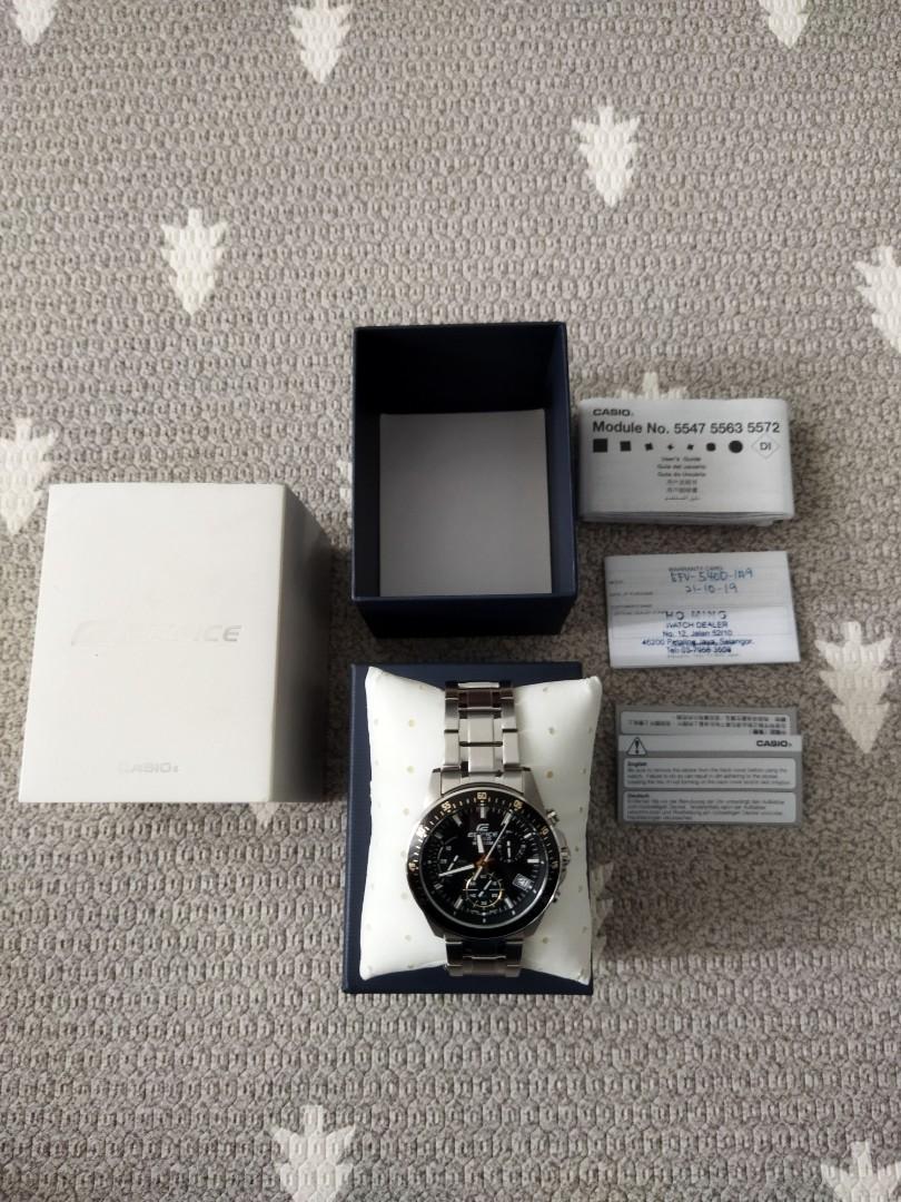 Casio edifice sales 5547