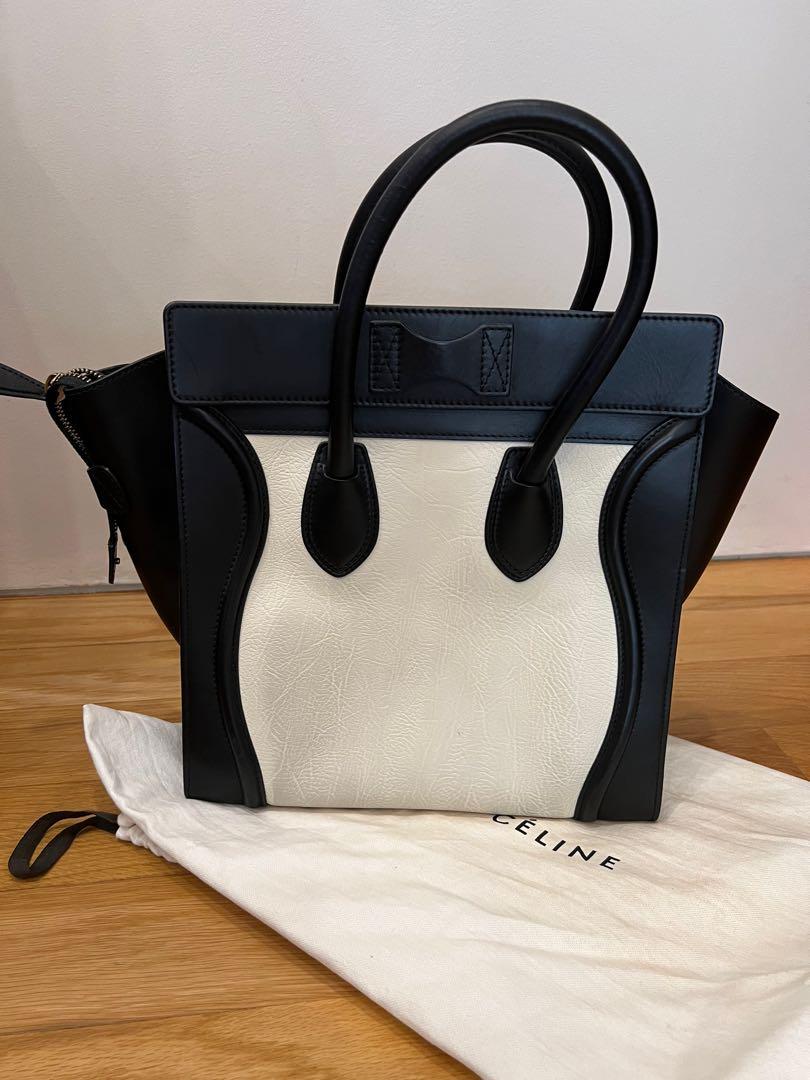 Celine bag black white store