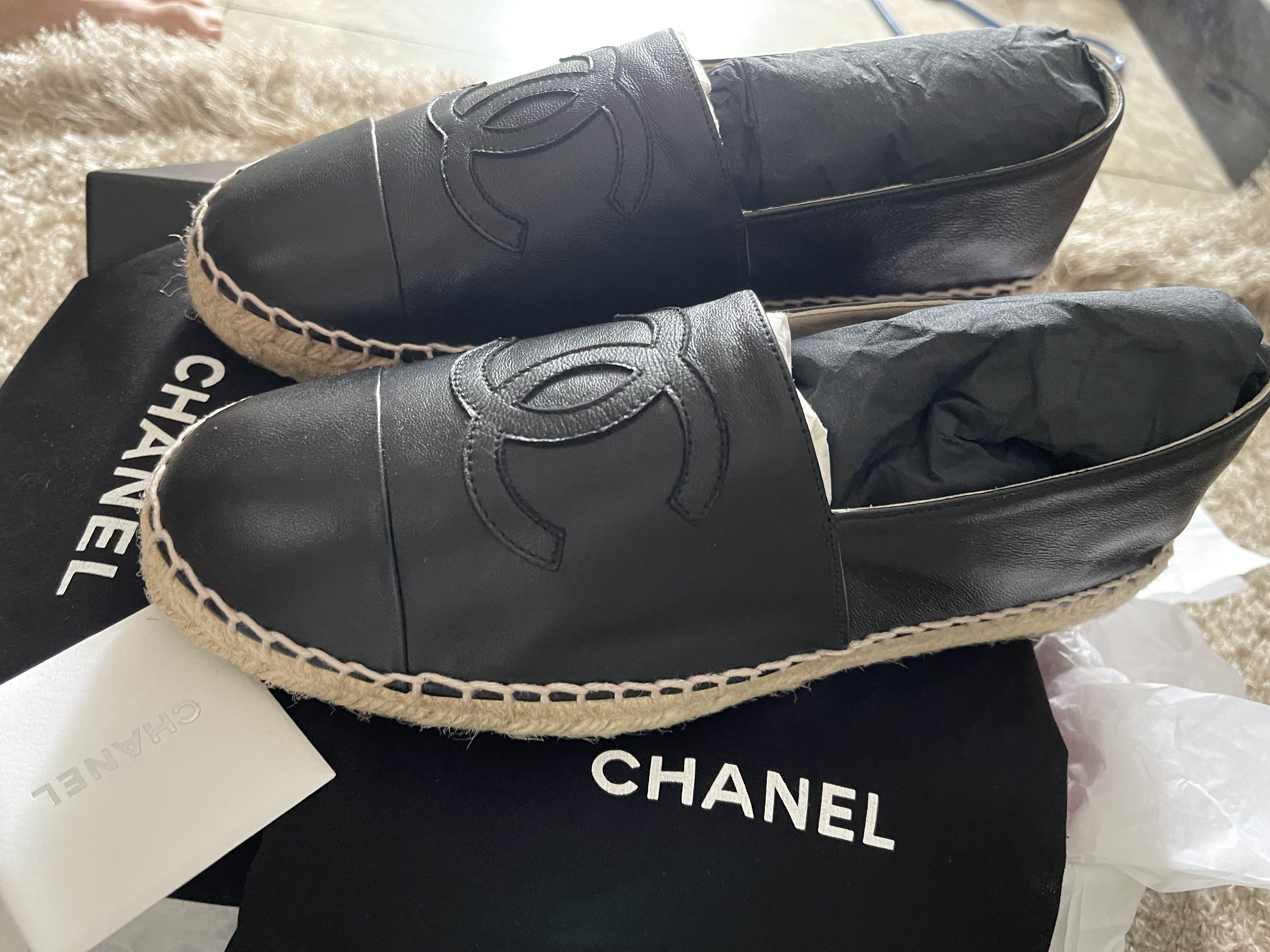Chanel espadrilles barneys sales