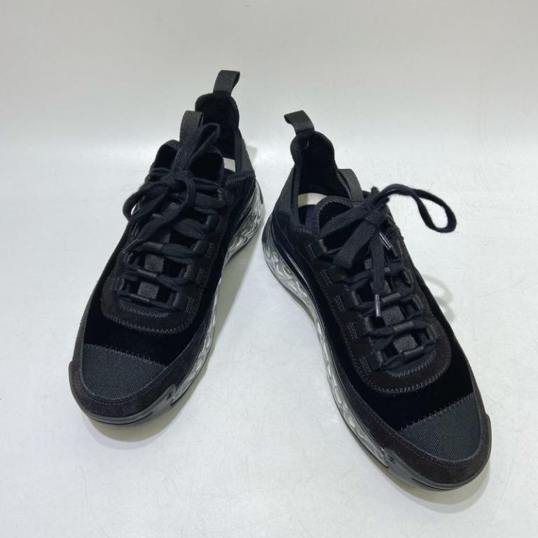 CHANEL G36299 BLACK VELVET SIZE 38 SNEAKERS 227014034 Women s