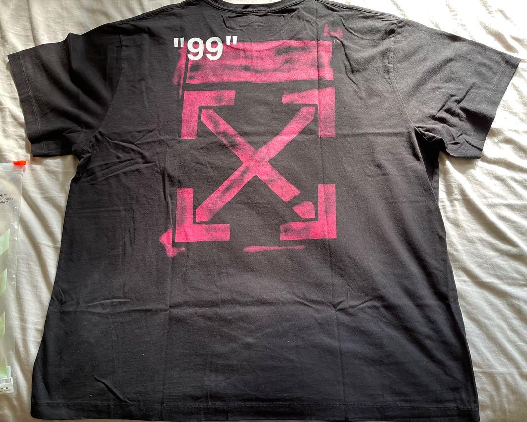 Off white top bart peace tee