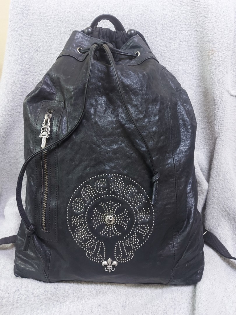 Chrome hearts leather discount bag