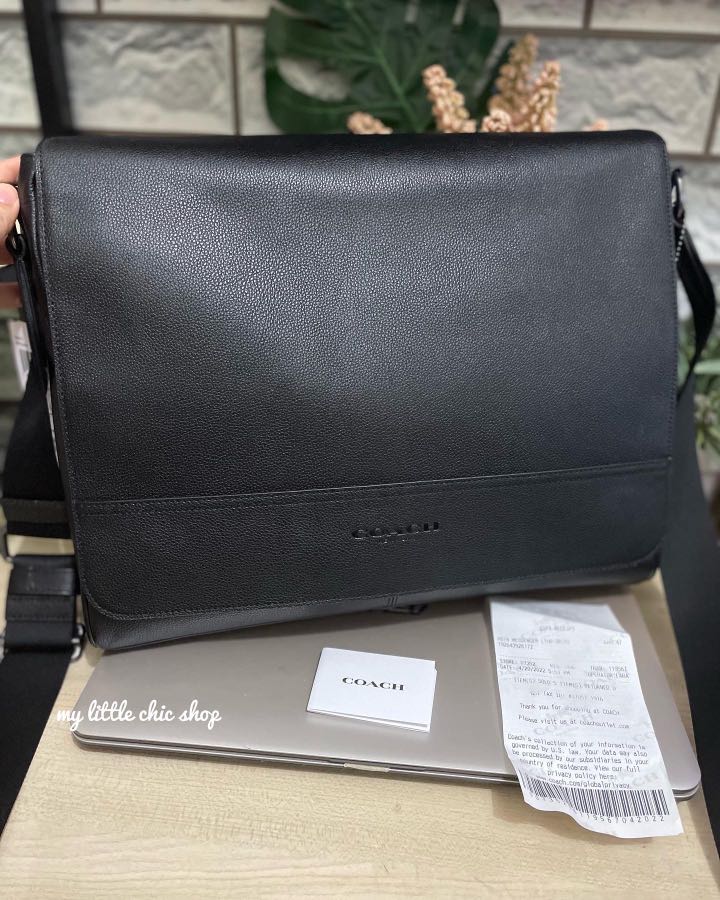 coach houston messenger bag