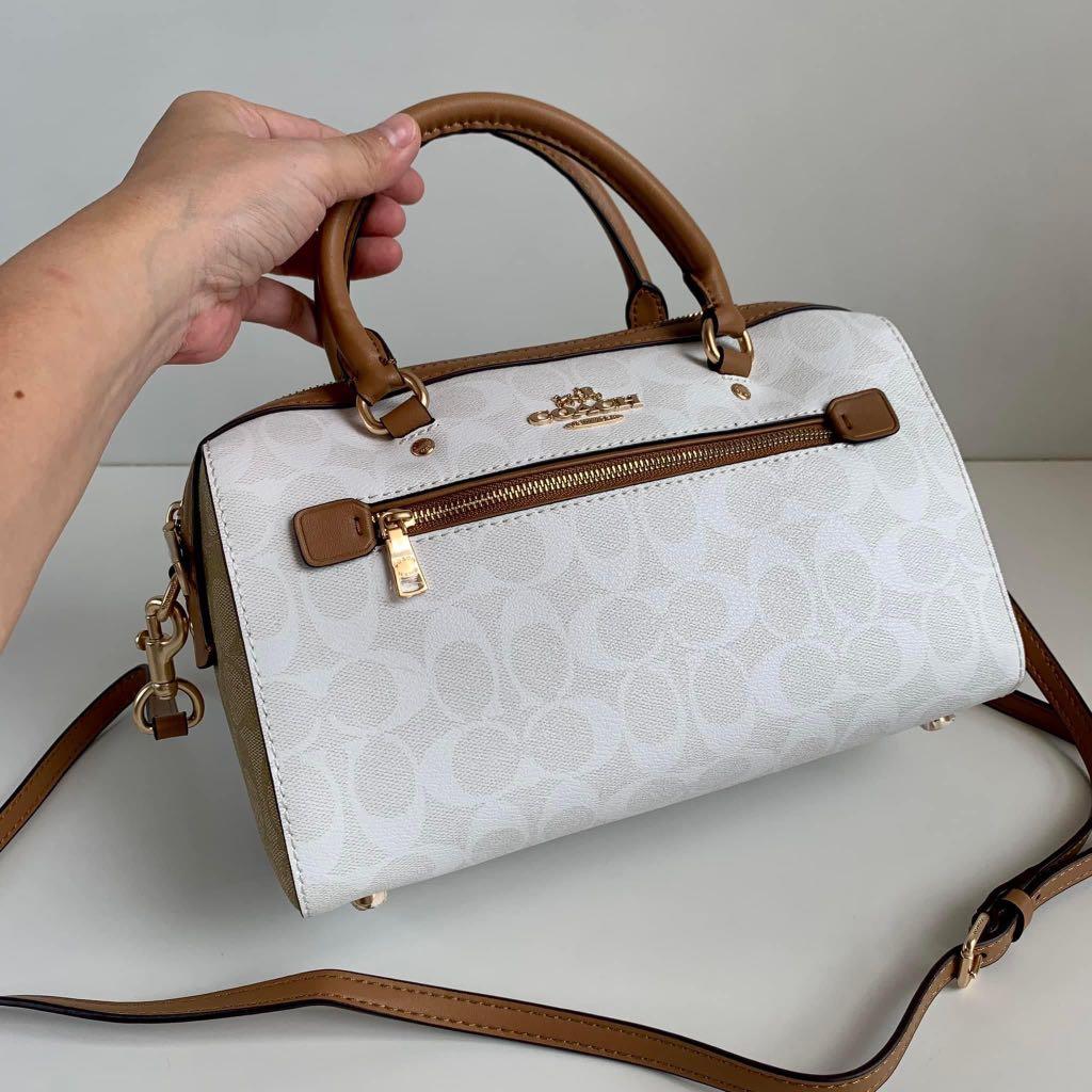 Coach Micro Rowan Crossbody in Signature Canvas, Women's Fashion, Bags &  Wallets, Purses & Pouches on Carousell