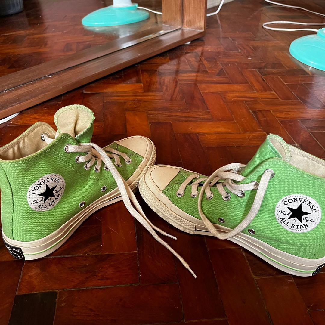 Apple green converse discount