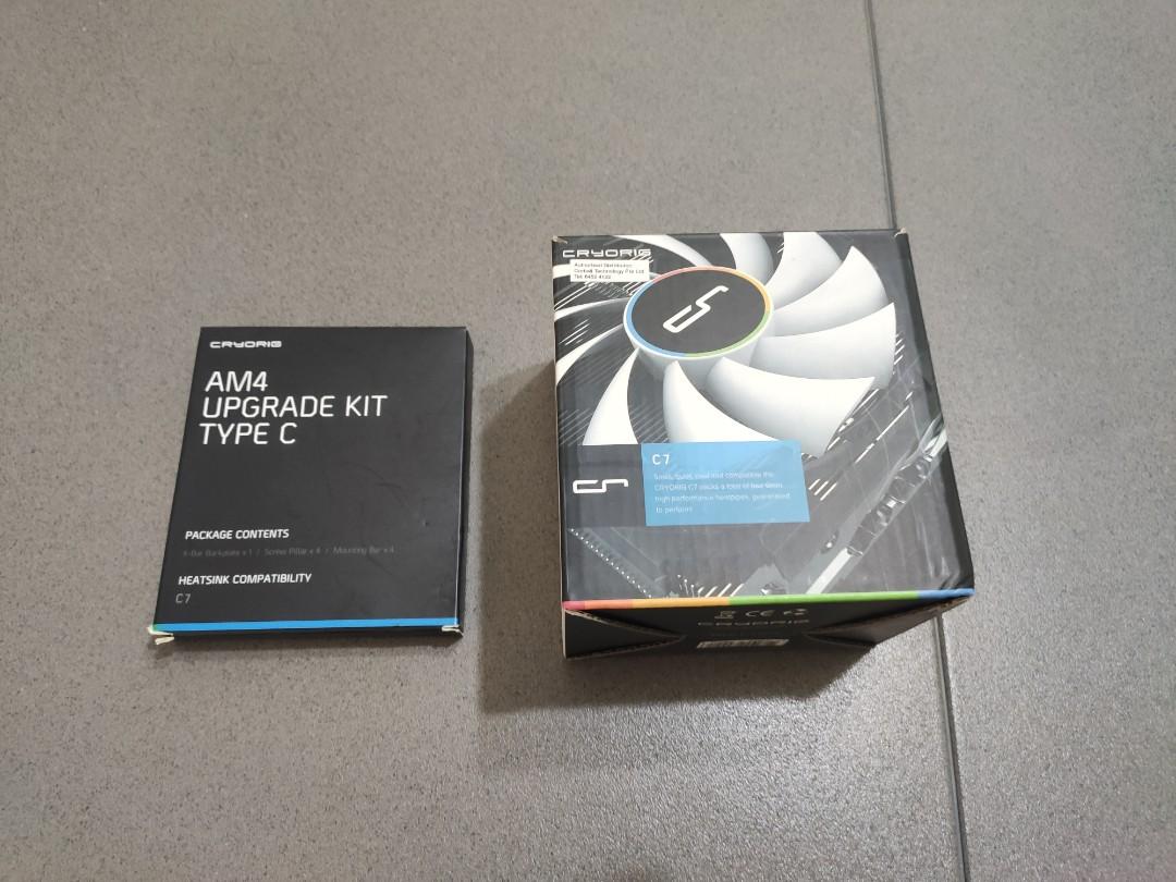 Cryorig C7 with AM4 upgrade kit, Computers & Tech, Parts & Accessories