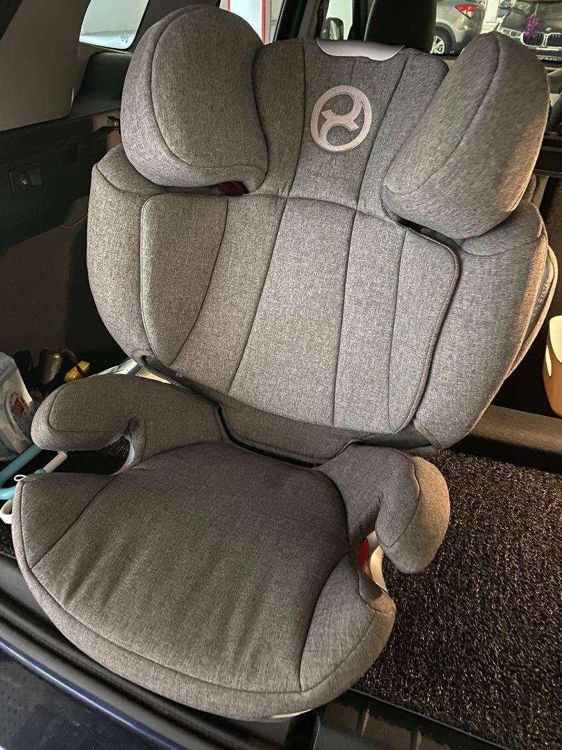 Cybex Solution Z i-Fix Soho Grey, Babies & Kids, Going Out, Car Seats on  Carousell