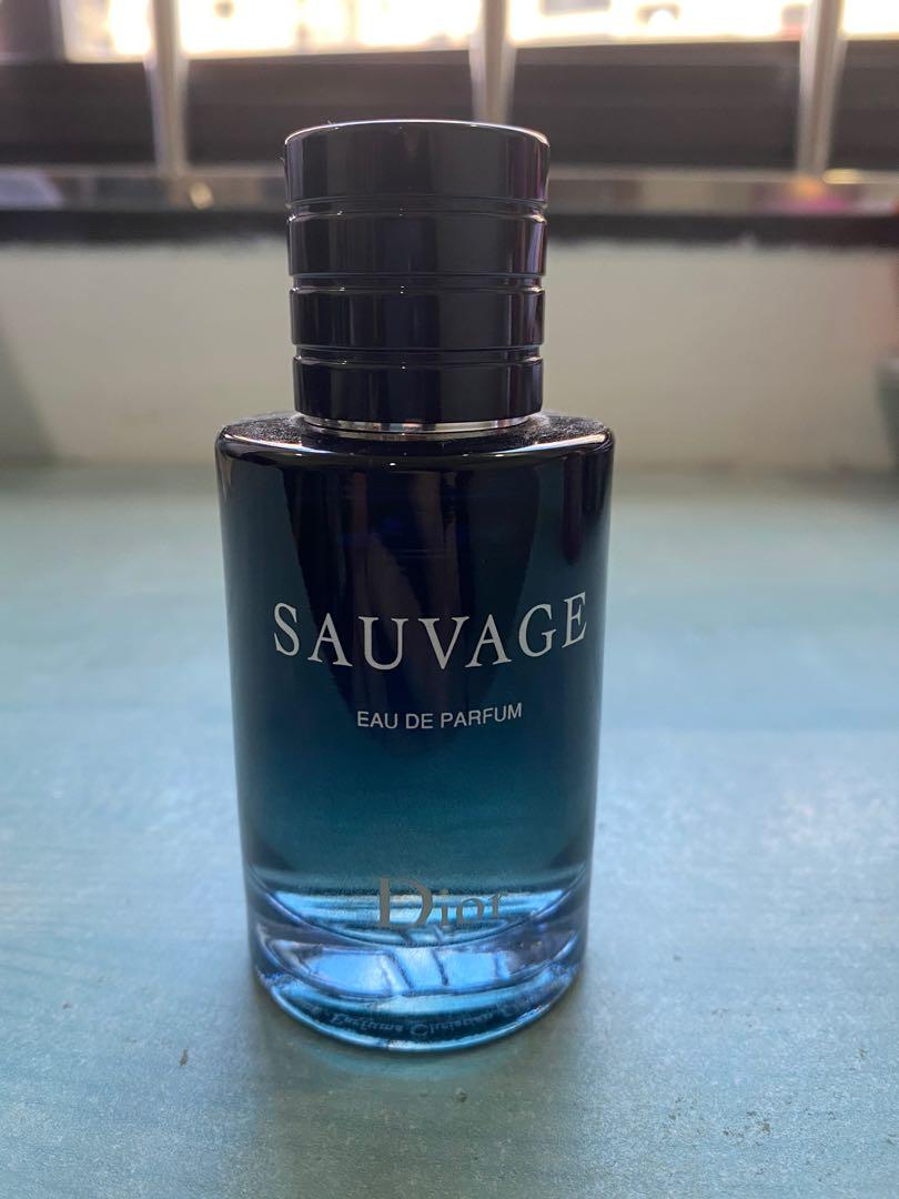 DIOR Sauvage Eau de Parfum EDP perfume cologne left 90 Johnny