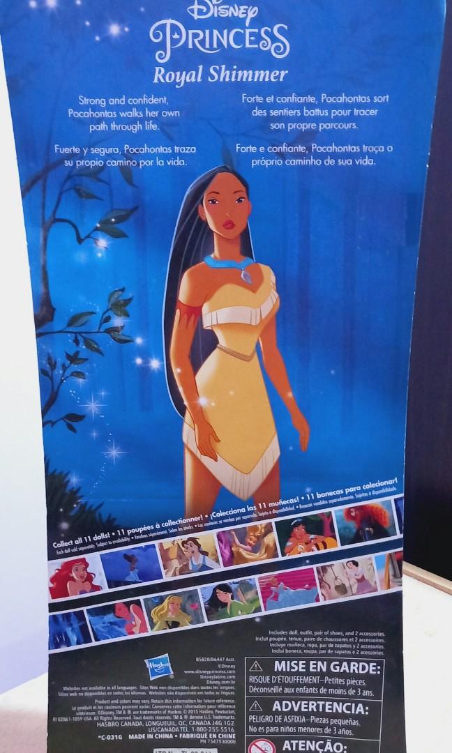 Disney Princess Pocahontas, Hobbies & Toys, Toys & Games on Carousell