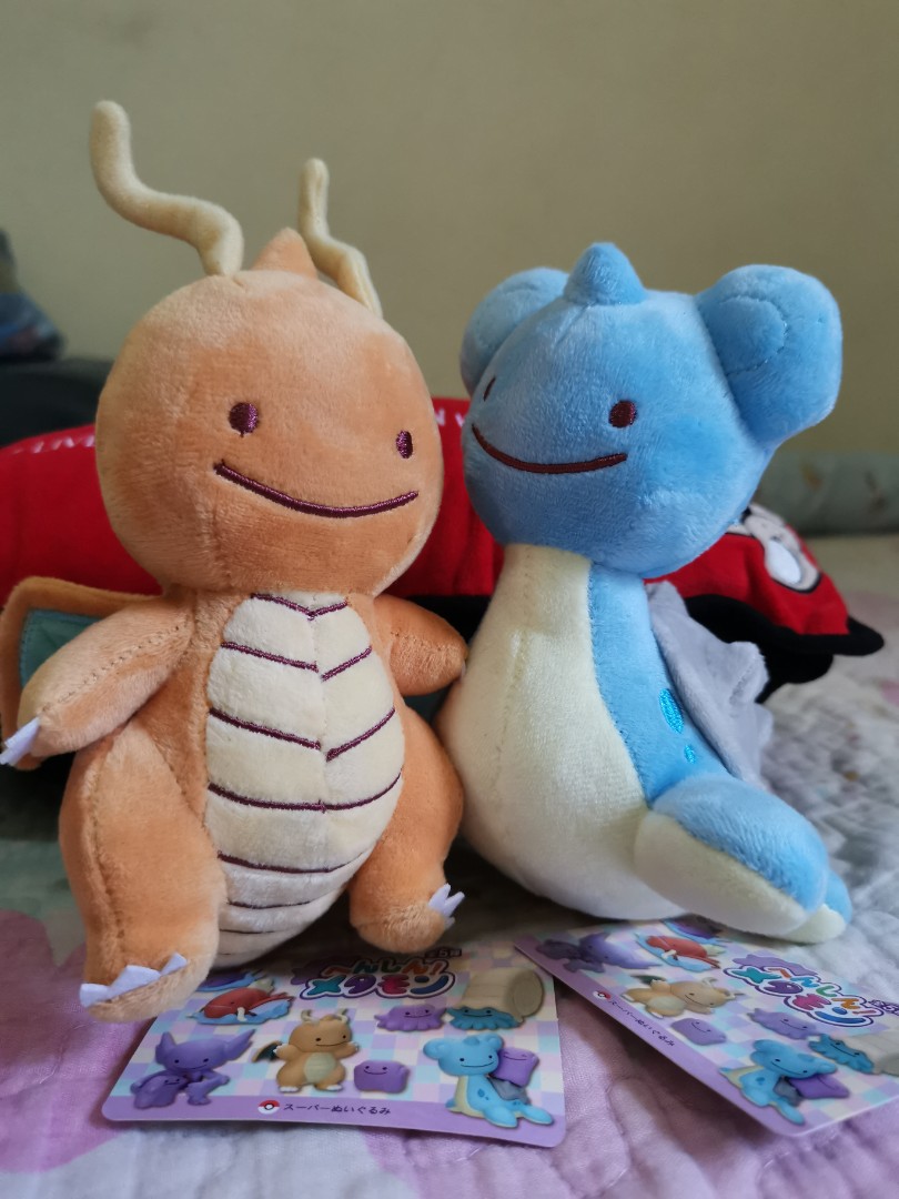 Ditto dragonite Lapras pokemon Hobbies Toys Toys Games on Carousell