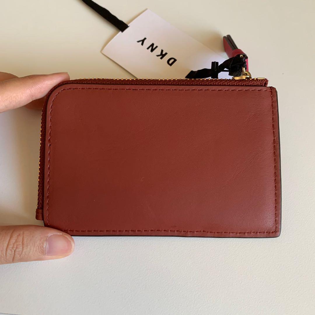 Dkny zip card holder outlet