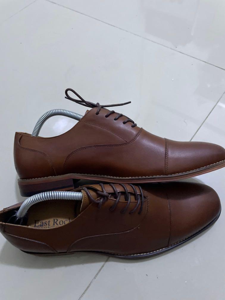 East Original Leather Shoes (Category: Dress Shoes) located in Quezon City. Submitted by ceph2028 (Listing ID 1169165049, Image 2). Description: Like new, only used 5 times. US size 9, brown authentic leather. .