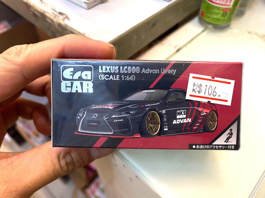 Era Car Lexus LC500 Advan Livery 1:64, 興趣及遊戲, 玩具 遊戲類- Carousell