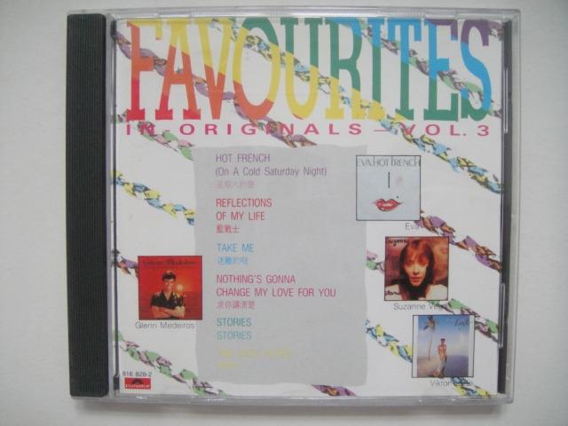 Favourites In Originals ~Vol.3~ CD (韓國T113_01版) (Eva, The