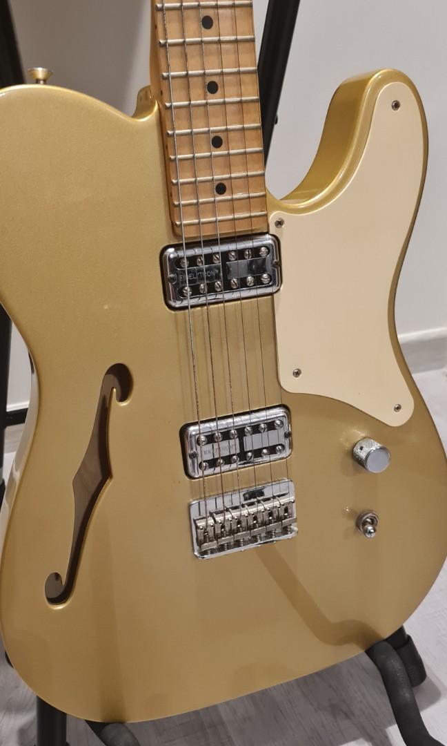 fender cabronita gold