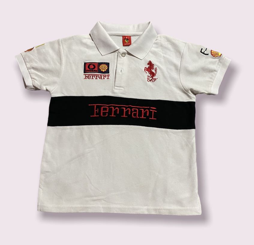 Ferrari Polo Shirt fits 3-7 years old 