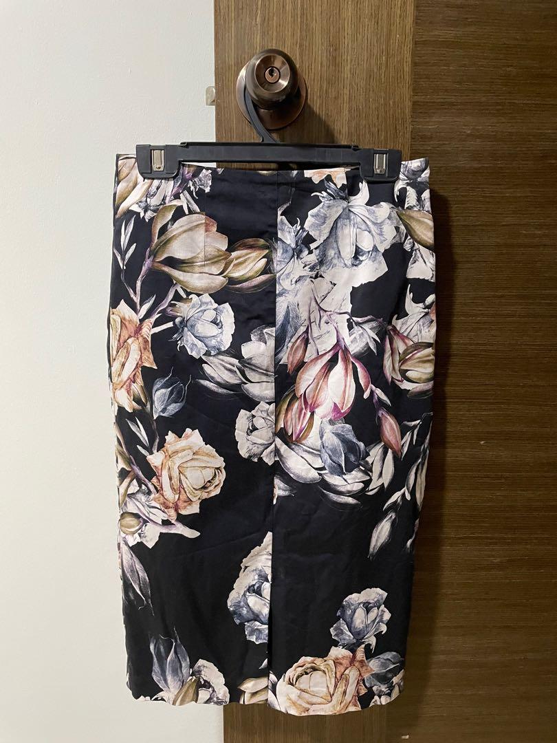 Floral pencil skirt Portmans Women s Fashion Bottoms Skirts on