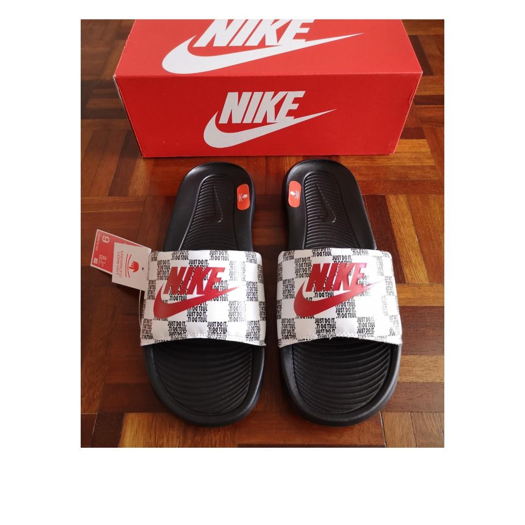 Nike on sale swoosh slippers