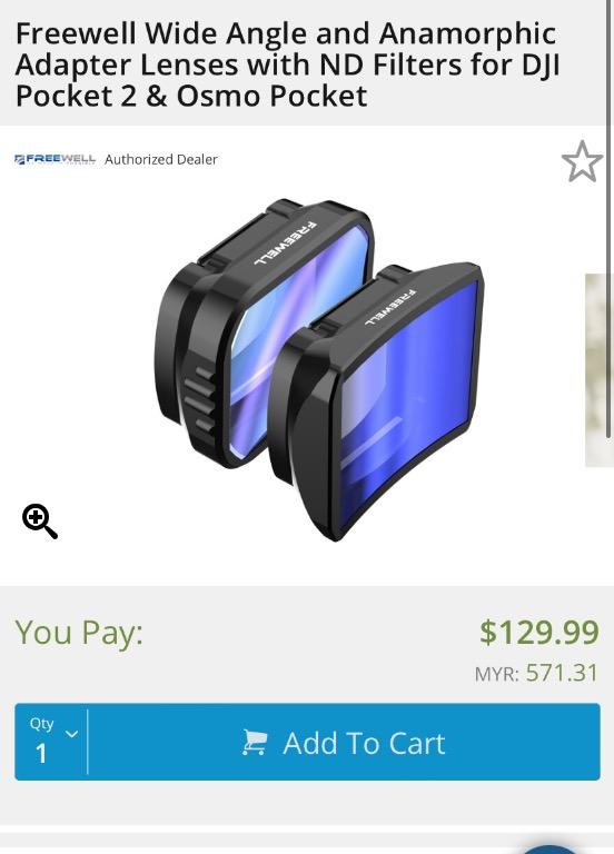 Osmo pocket wide angle adapter store