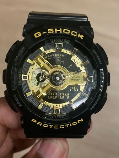 G Shock Watch black colour negotiable Men s Fashion Watches