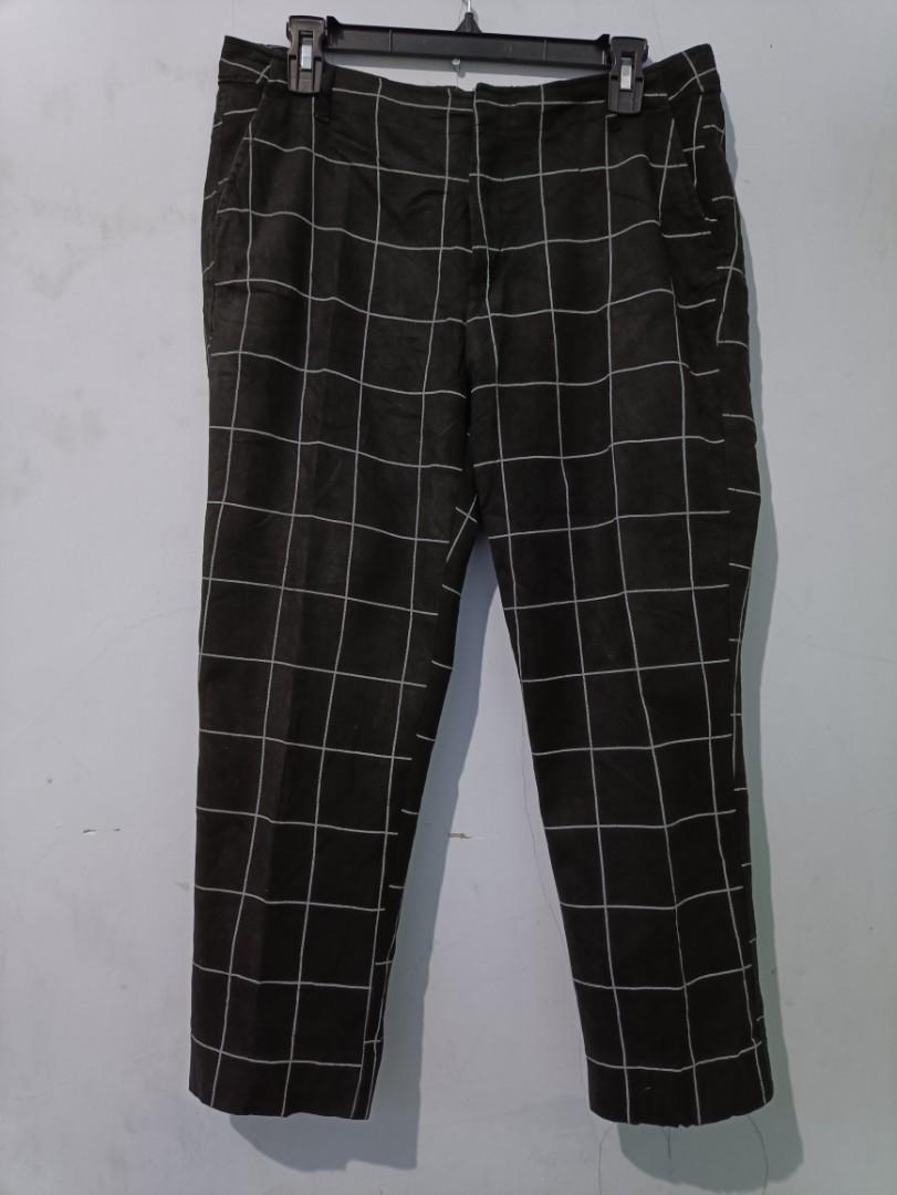 GAP Unisex Pants Plaid, Fesyen Wanita 