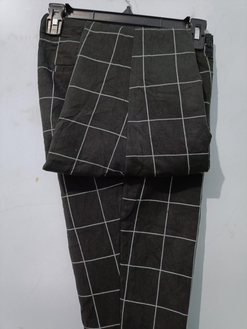 GAP Unisex Pants Plaid, Fesyen Wanita 