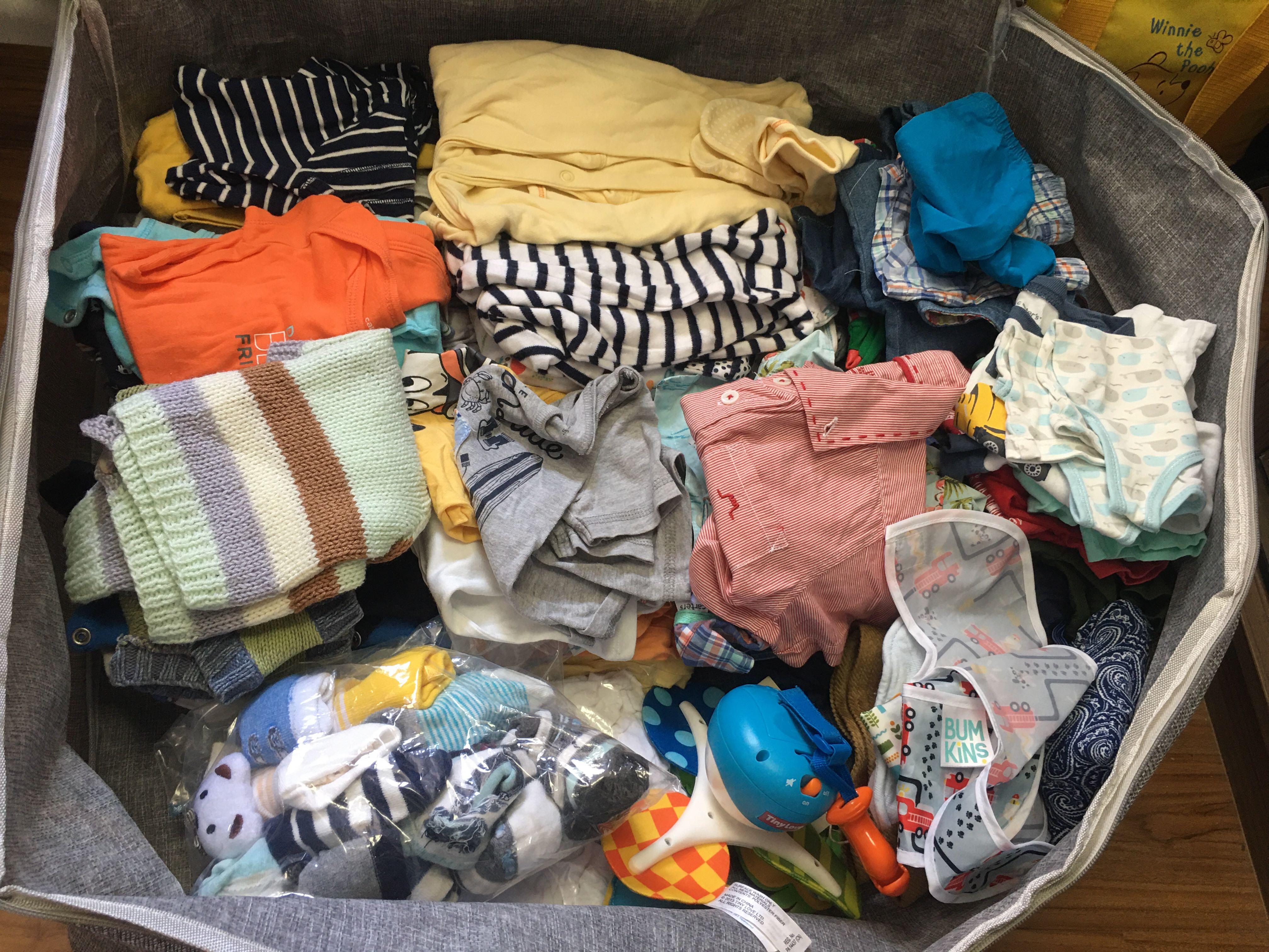 Bag of online baby clothes