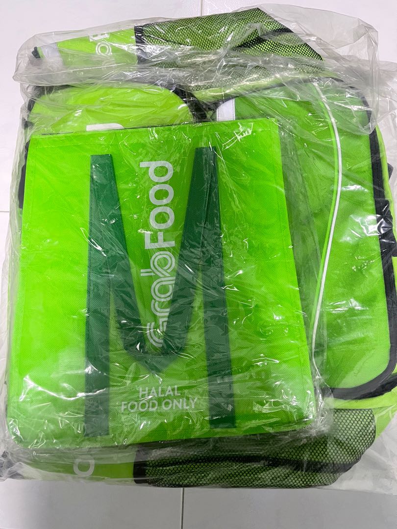 Grab food delivery bag, Everything Else on Carousell