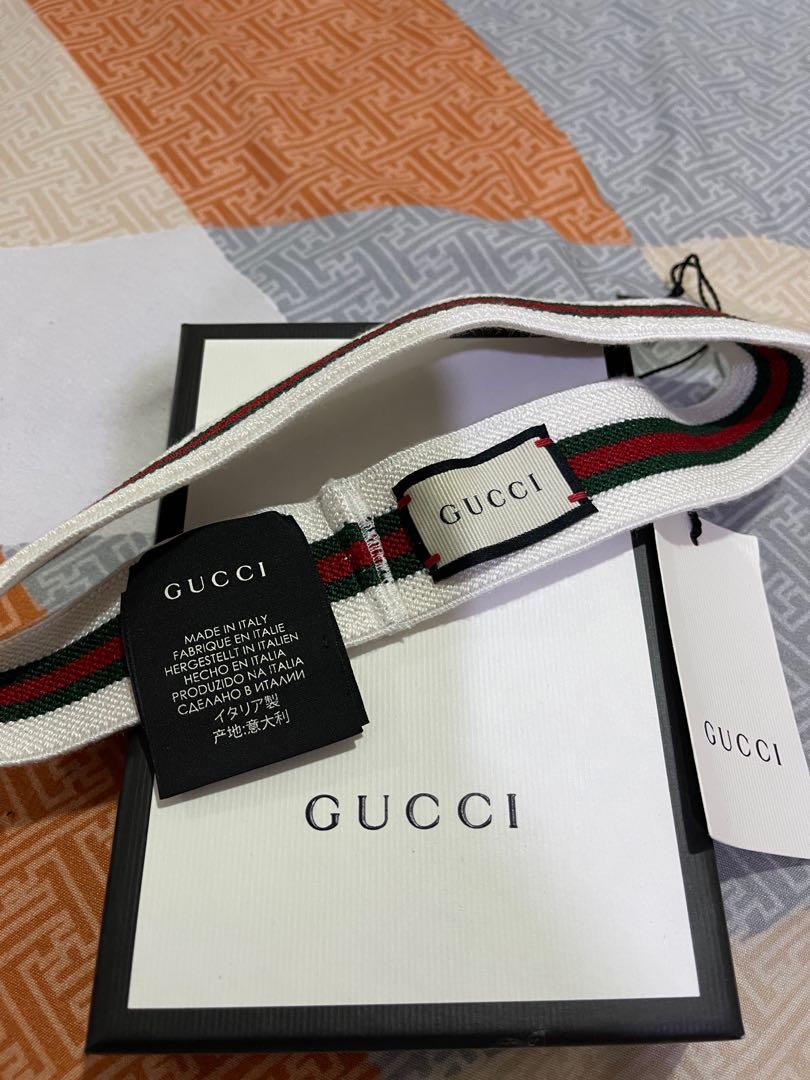 Gucci elastic web headband Luxury Accessories on Carousell