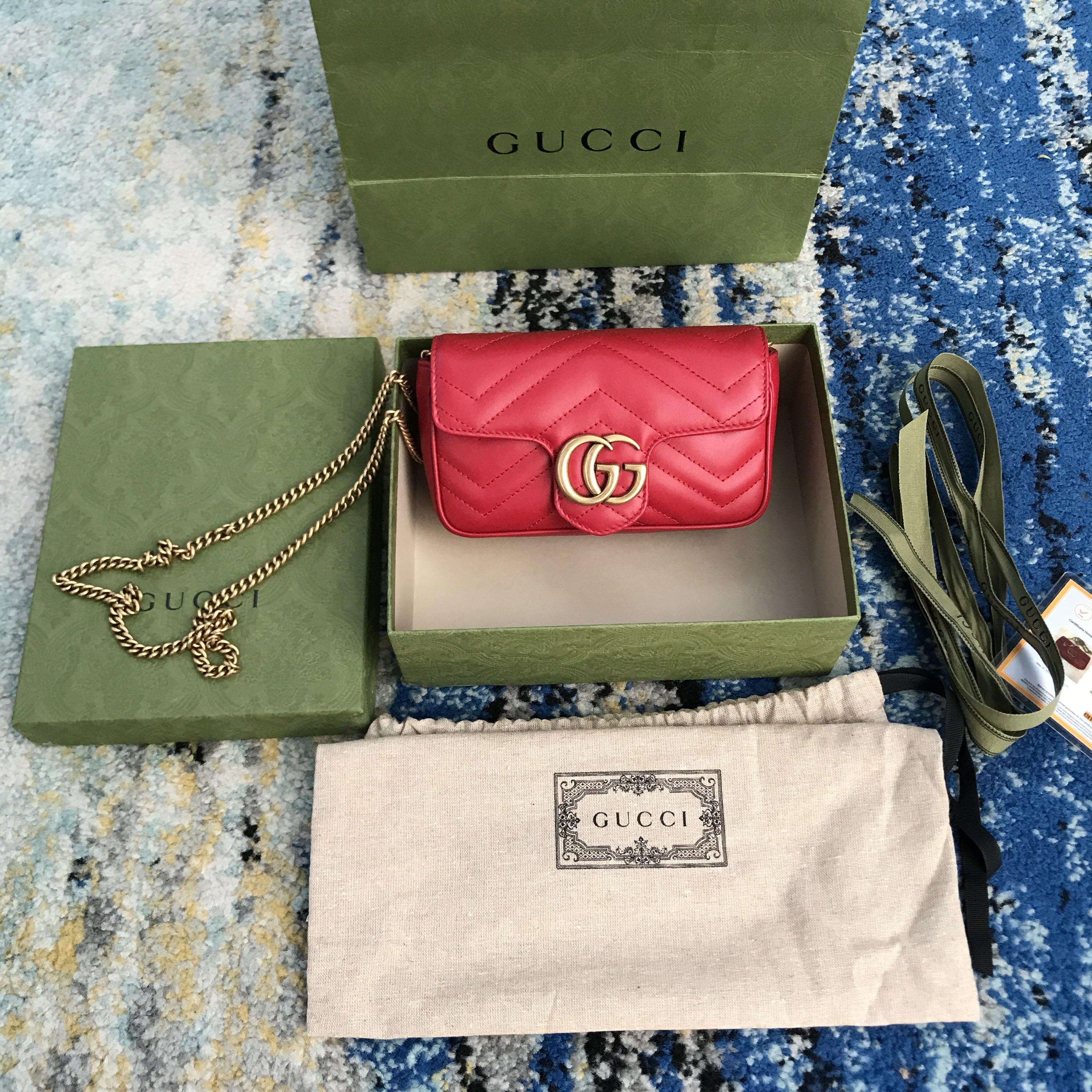 Gucci Marmont super mini, Luxury, Bags & Wallets on Carousell