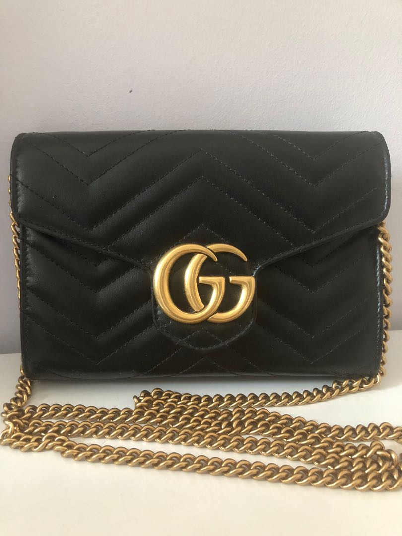 Marmont wallet on sale on chain