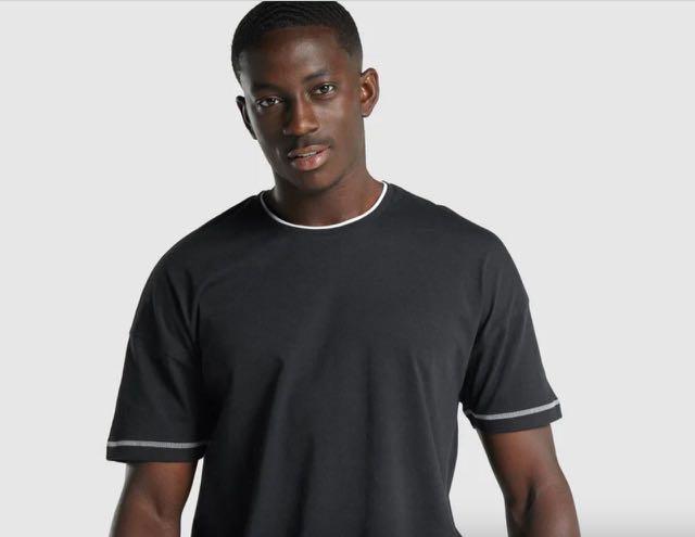 Gymshark Recess T-Shirt - Black/White