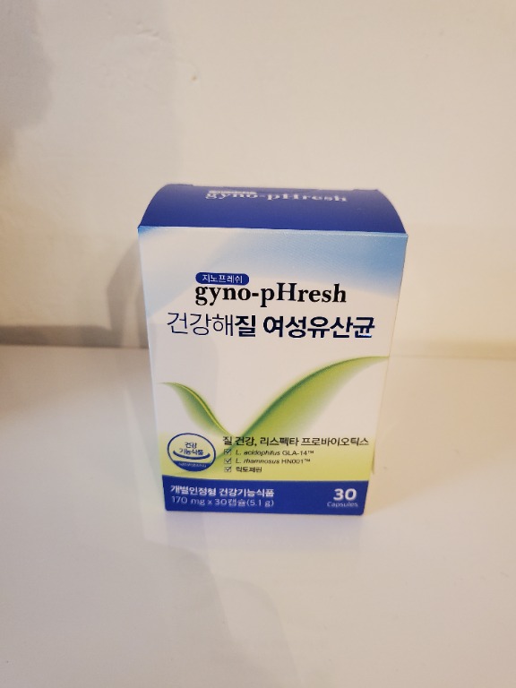 GynopHresh Lactobacillus (Female probiotics from South Korea), Health
