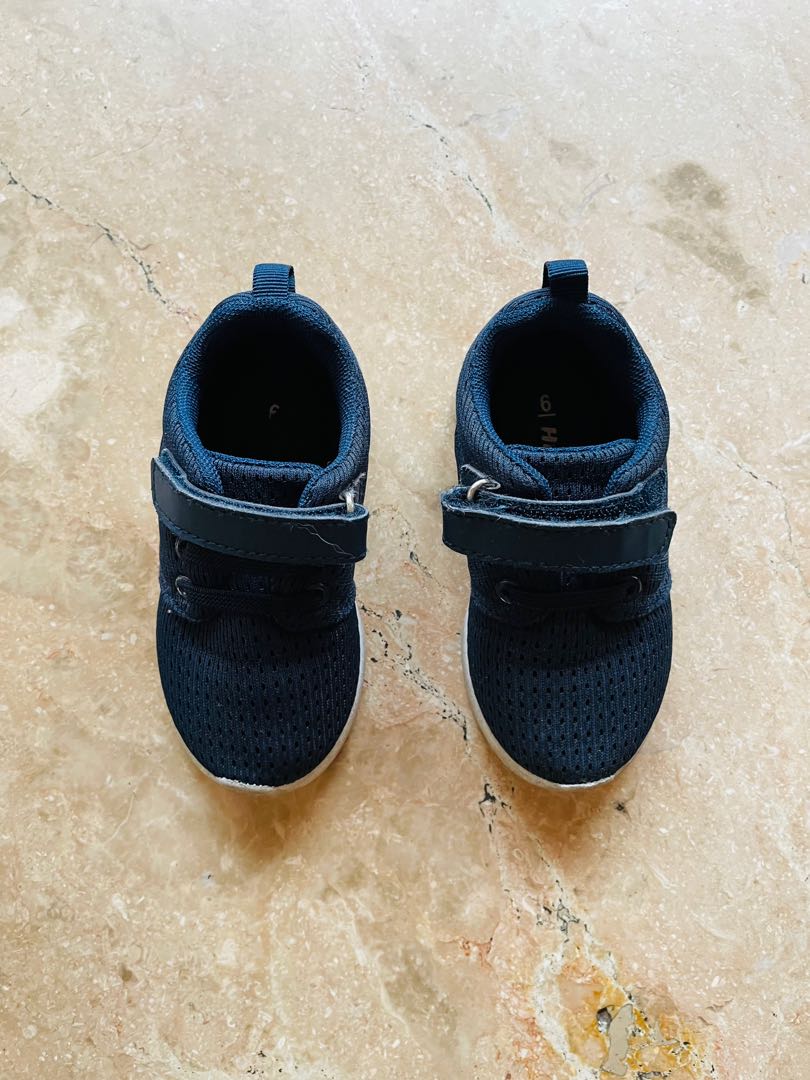 Hiitave Toddler Rubber Shoes, Dark Blue, Babies & Kids, Babies & Kids