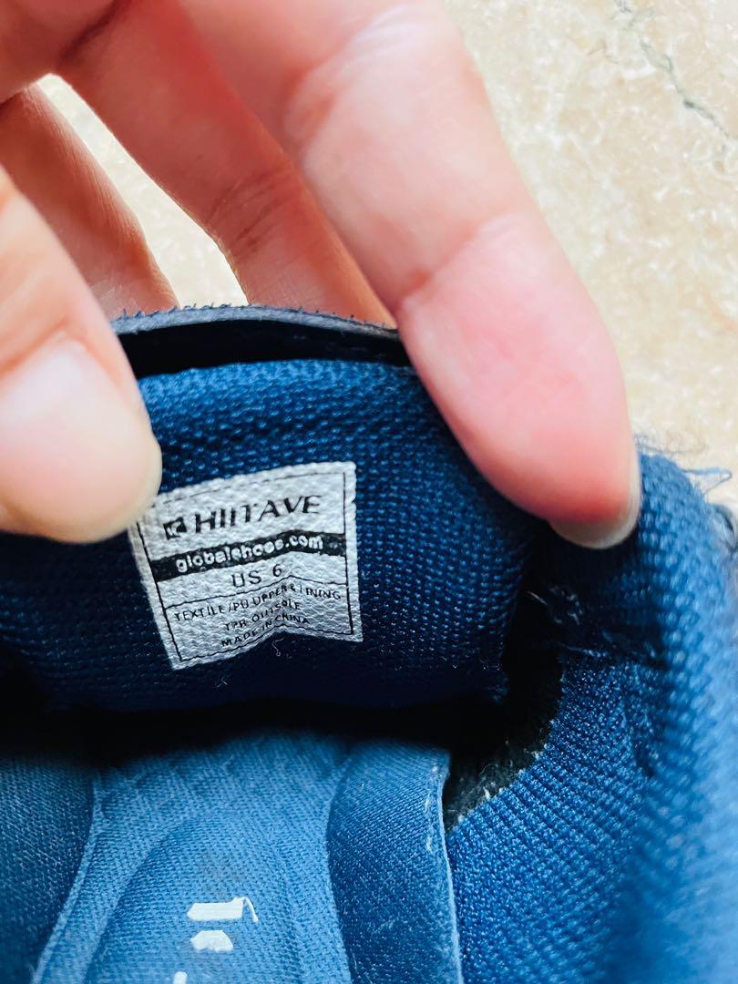 Hiitave Toddler Rubber Shoes, Dark Blue, Babies & Kids, Babies & Kids